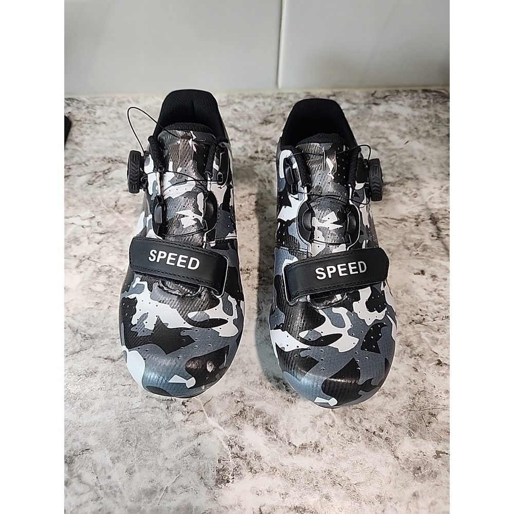 Swisswell Road Cycling Shoes Self Locking Mountain‎ Bike Shoes Mens Size 38
